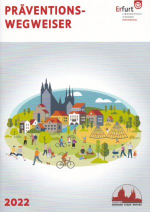 Frontcover des Präventionswegweisers 2022 Erfurt